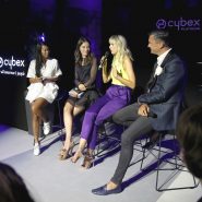 Hallo Moderation für Cybex mit Anna K, Karoline Kurkova, CEO Martin Pos